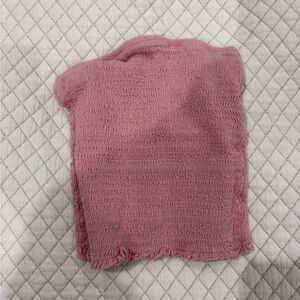 Garage Pink Tube Top